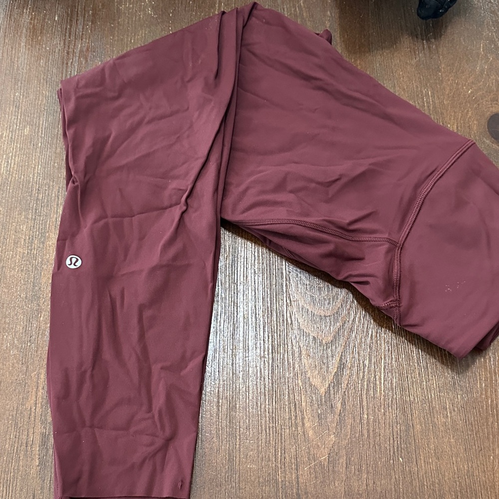 LULULEMON Burgundy Leggings